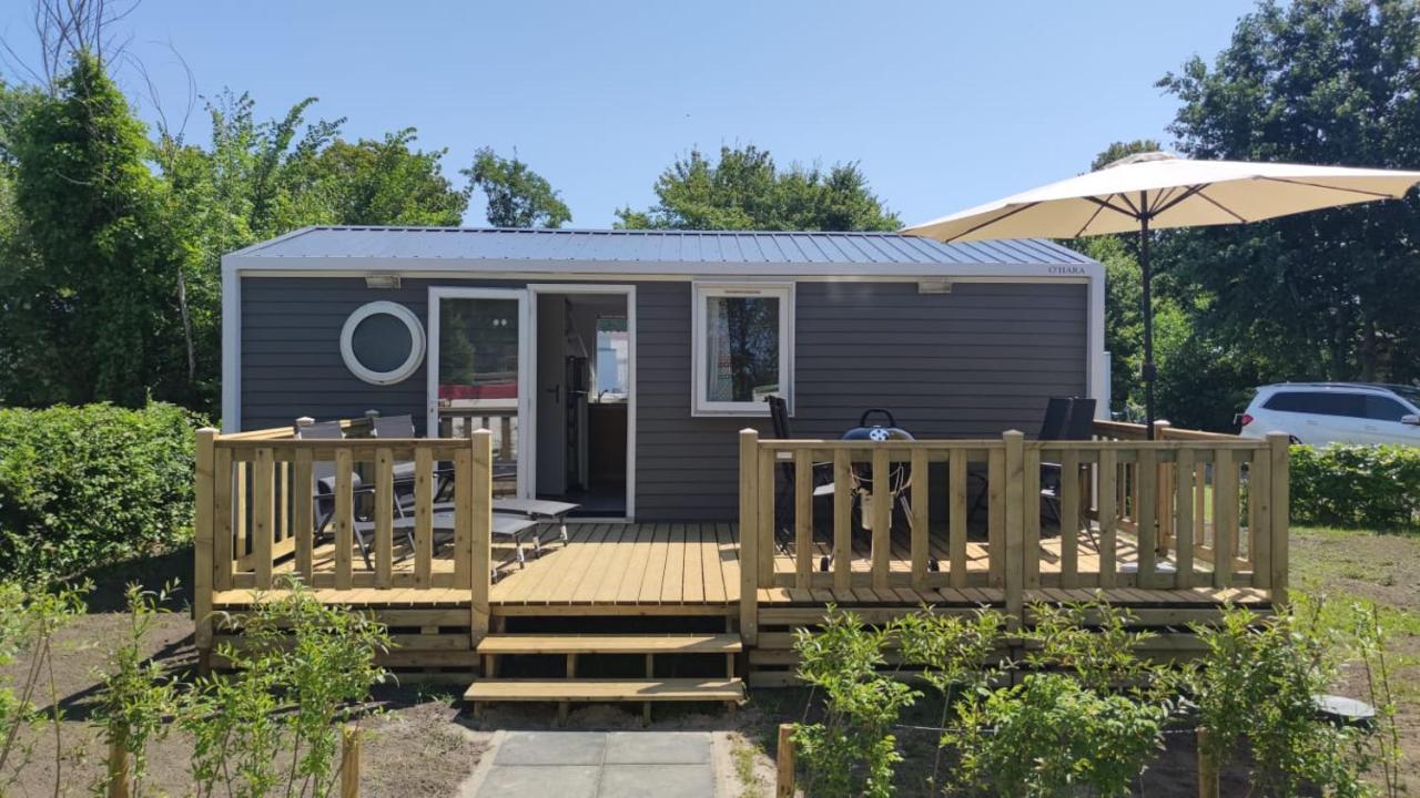 Mobilheim Herz Lauwersoog - Chalet Robbengat Dış mekan fotoğraf