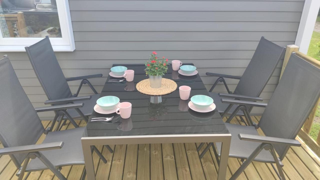 Mobilheim Herz Lauwersoog - Chalet Robbengat Dış mekan fotoğraf